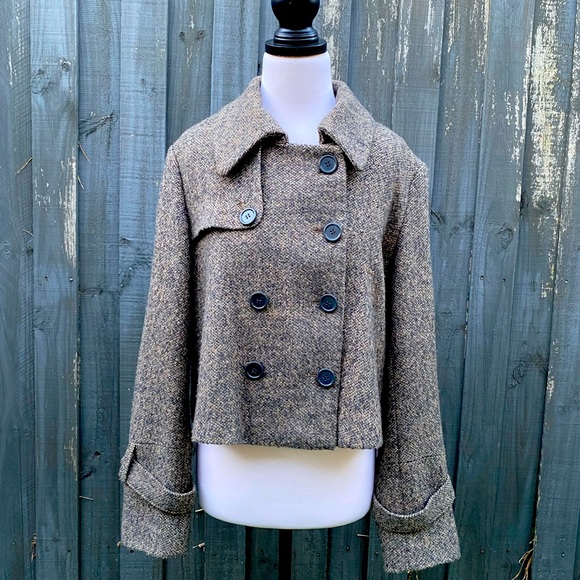 Portmans Jackets & Coats Portmans Women Wool Blend Coat Jacket Au2